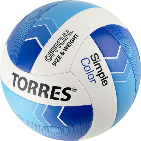 Купить Мяч волейбольный Torres Simple Color любительский р.5 в Кулебаках 